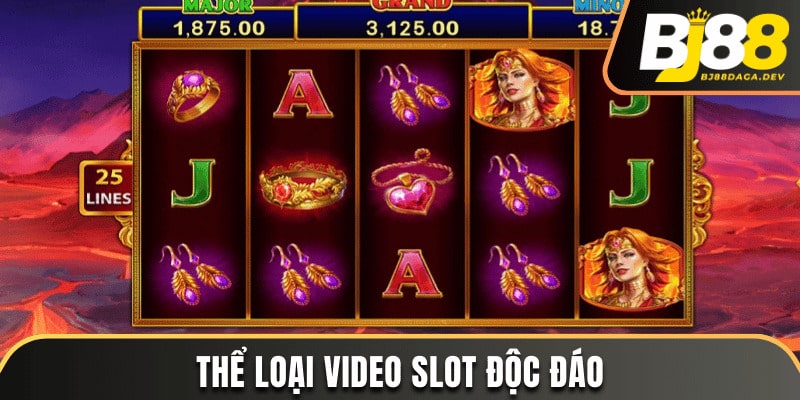 Giới thiệu thể loại video slot độc đáo