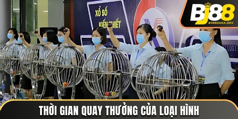 Thời gian quay thưởng của loại hình